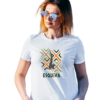 Unisex T-Shirt mit Indigenem Streifen-Logo | Esquiva