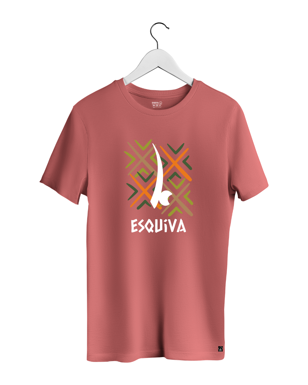 Unisex T-Shirt mit Indigenem Streifen-Logo | Esquiva – Bild 10