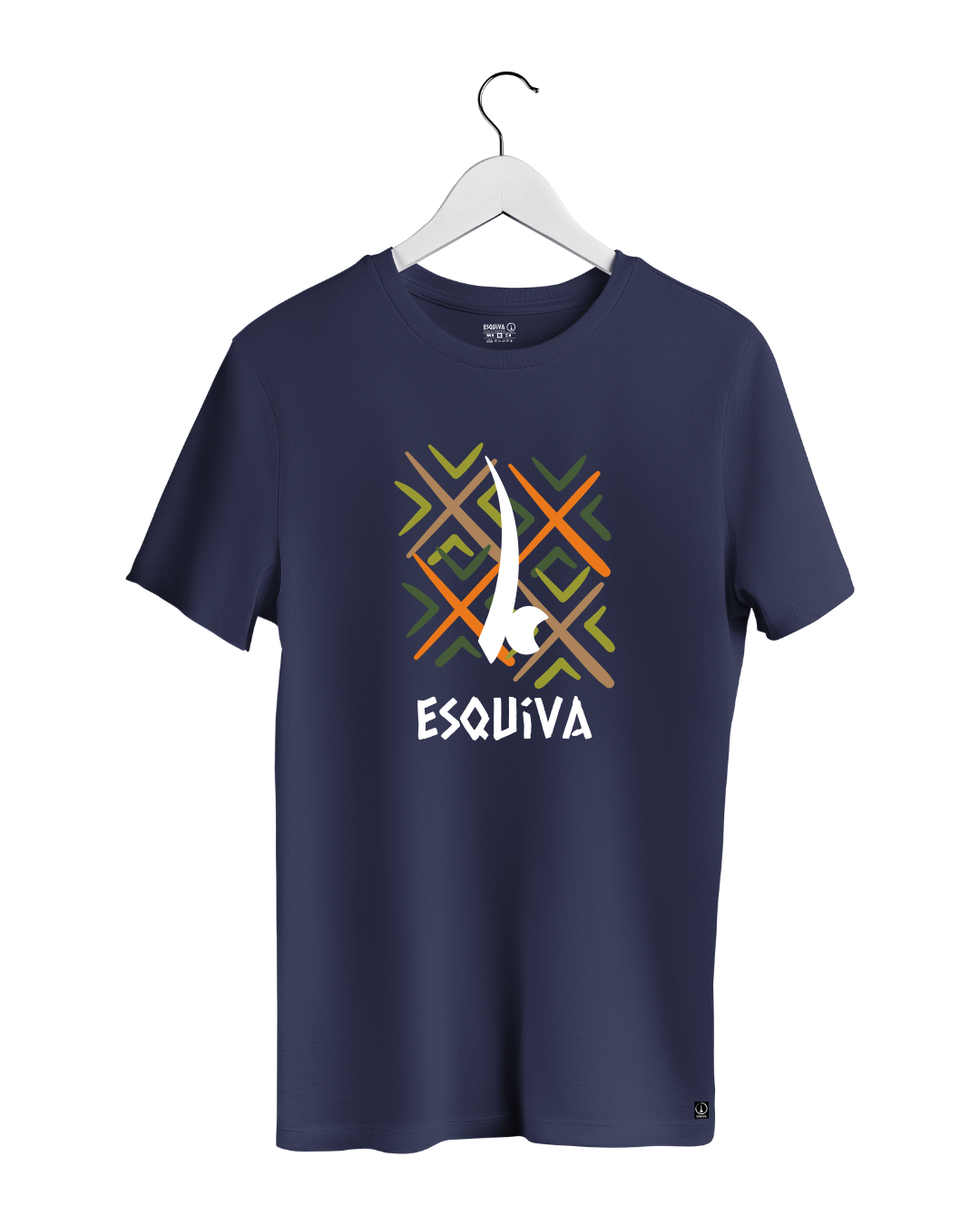 Unisex T-Shirt mit Indigenem Streifen-Logo | Esquiva – Bild 12