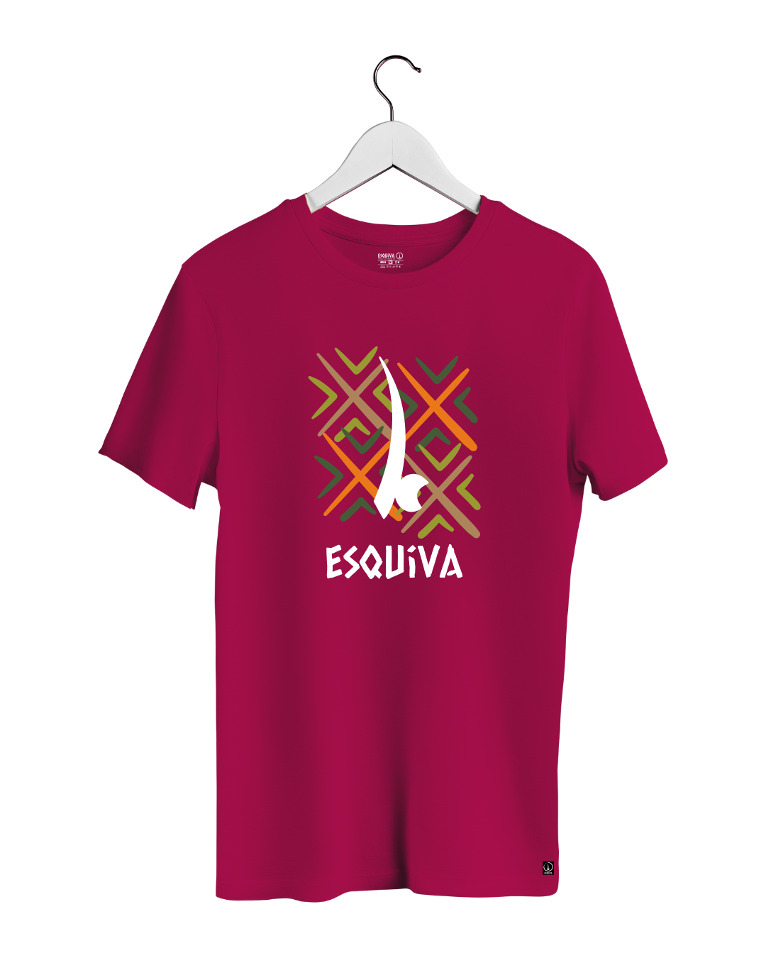 Unisex T-Shirt mit Indigenem Streifen-Logo | Esquiva – Bild 8