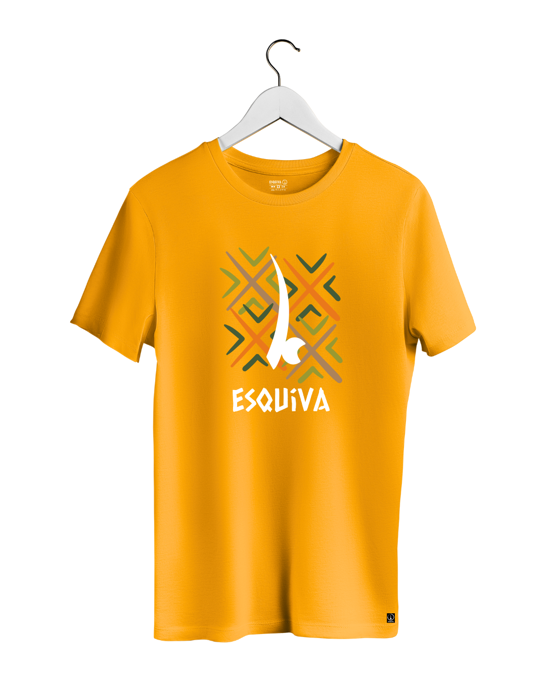 Unisex T-Shirt mit Indigenem Streifen-Logo | Esquiva – Bild 16