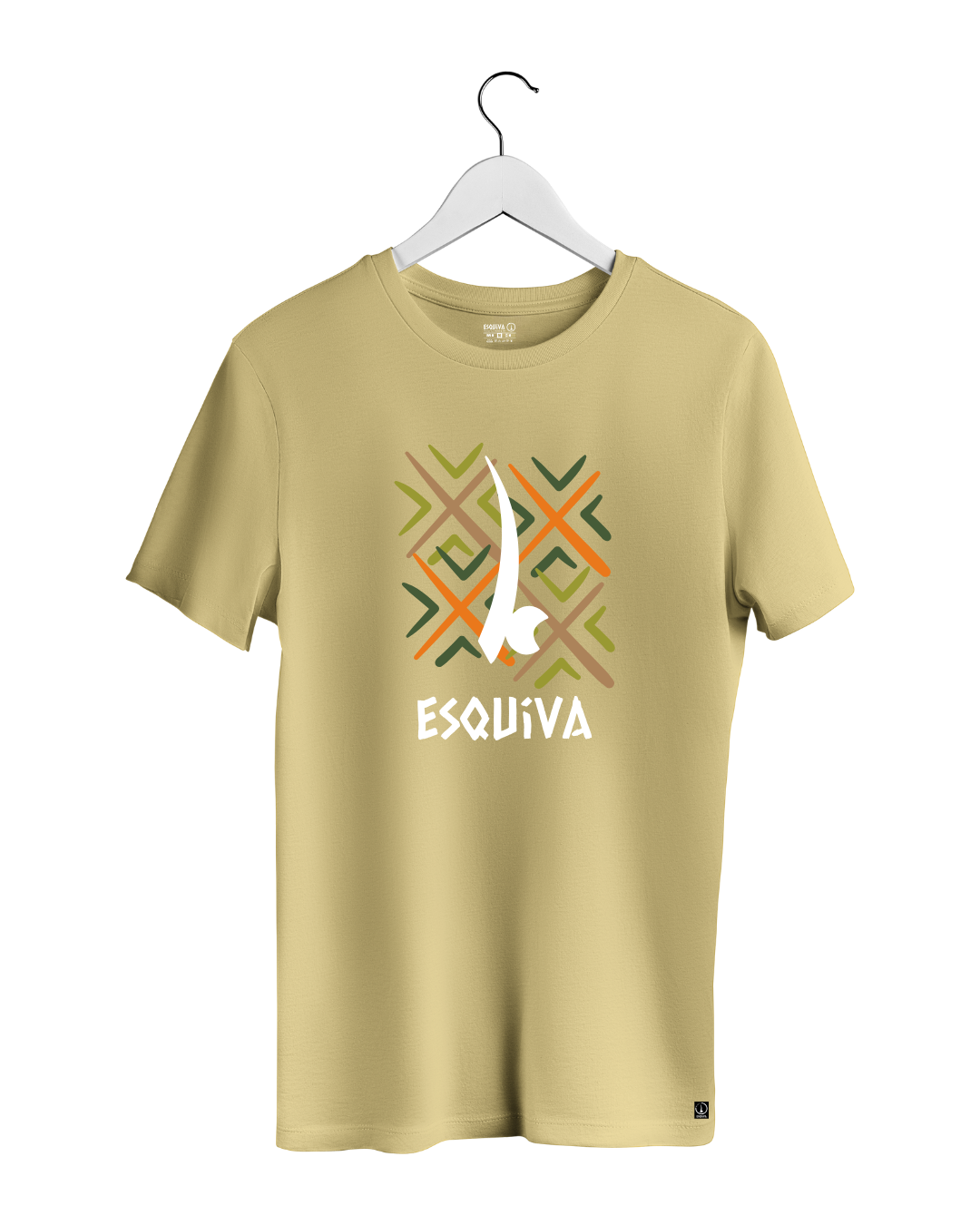 Unisex T-Shirt mit Indigenem Streifen-Logo | Esquiva – Bild 3